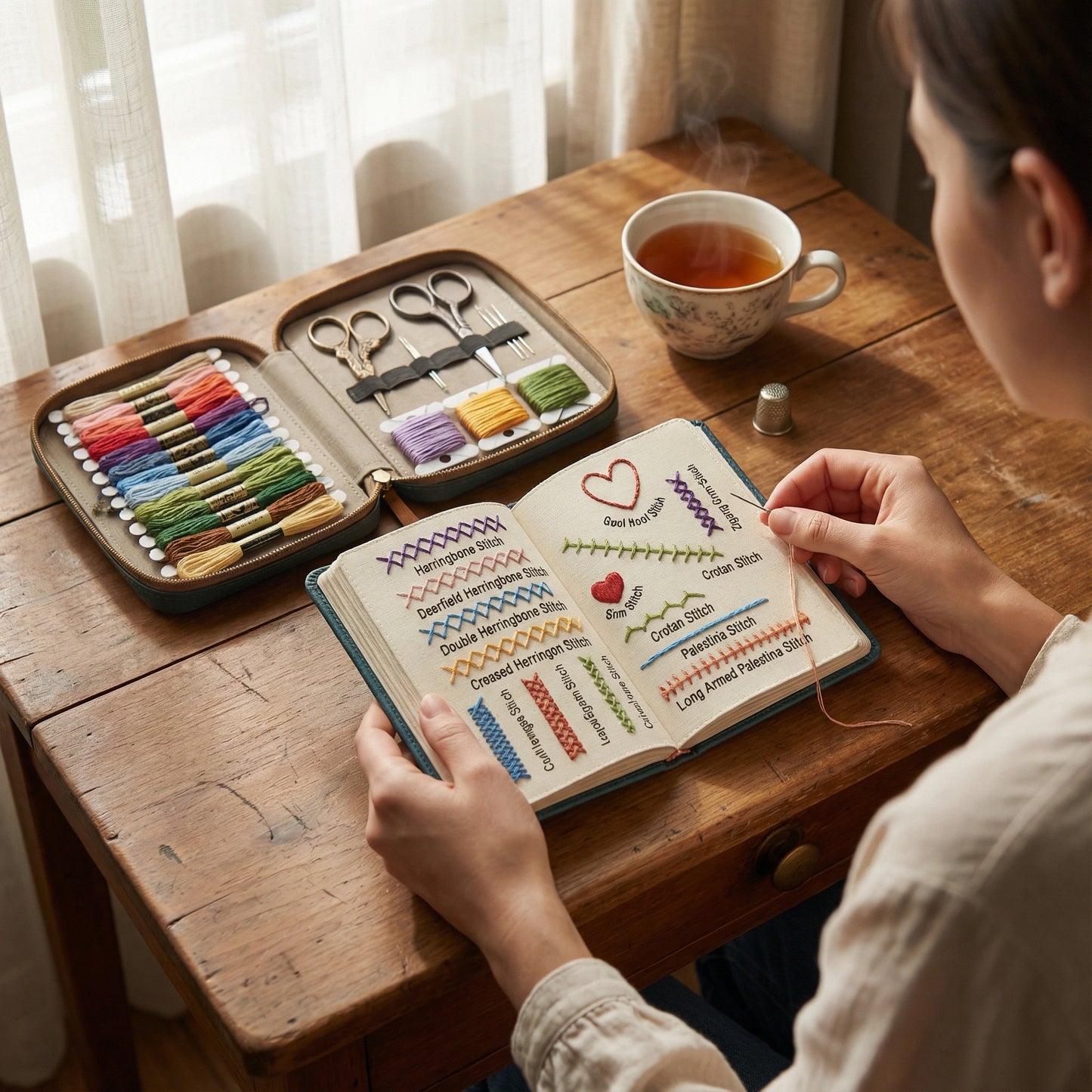 Embroidery Stitch Book