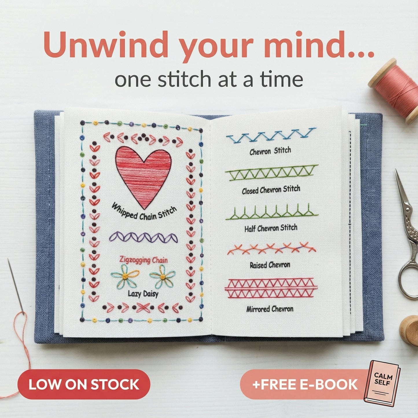 Embroidery Stitch Book