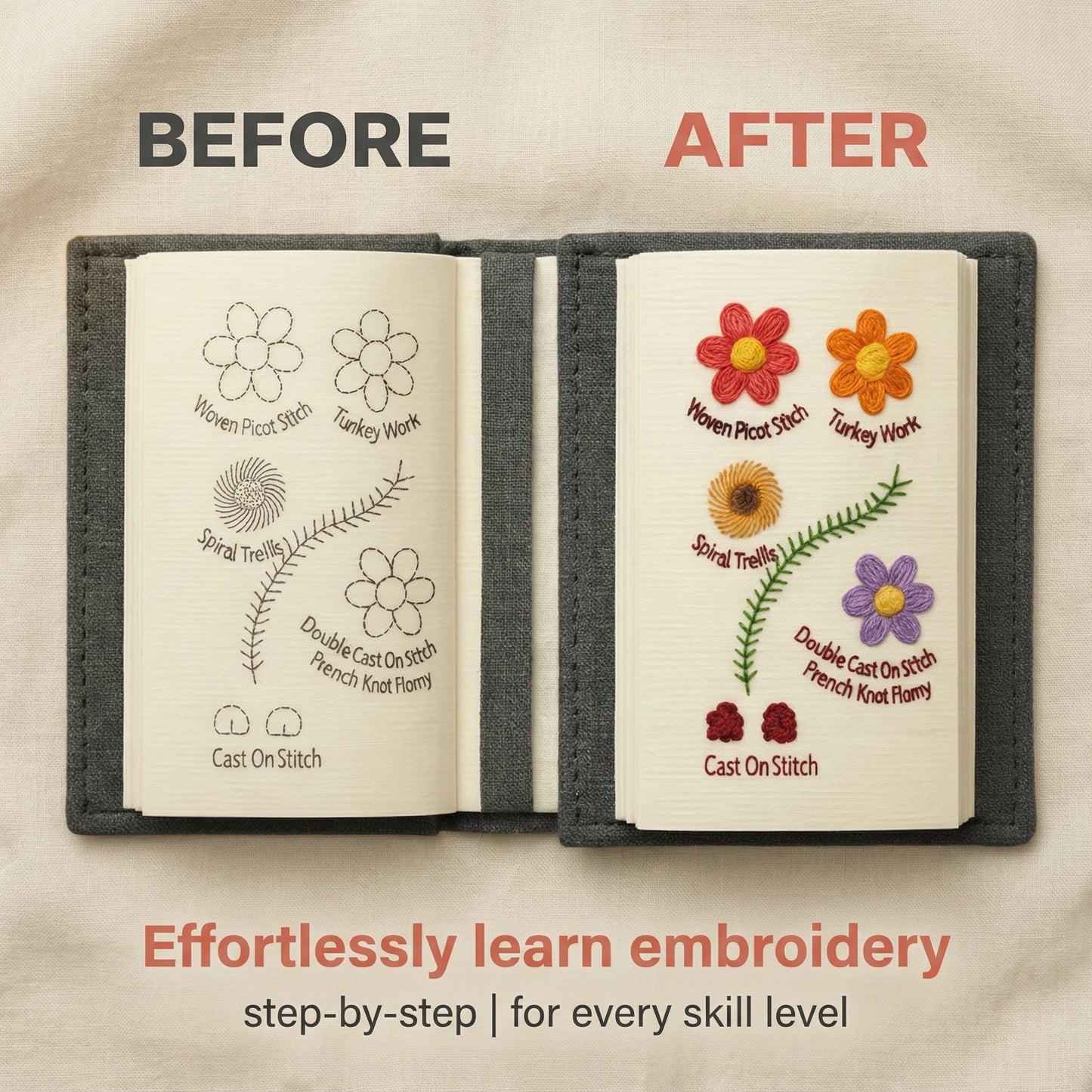 Embroidery Stitch Book