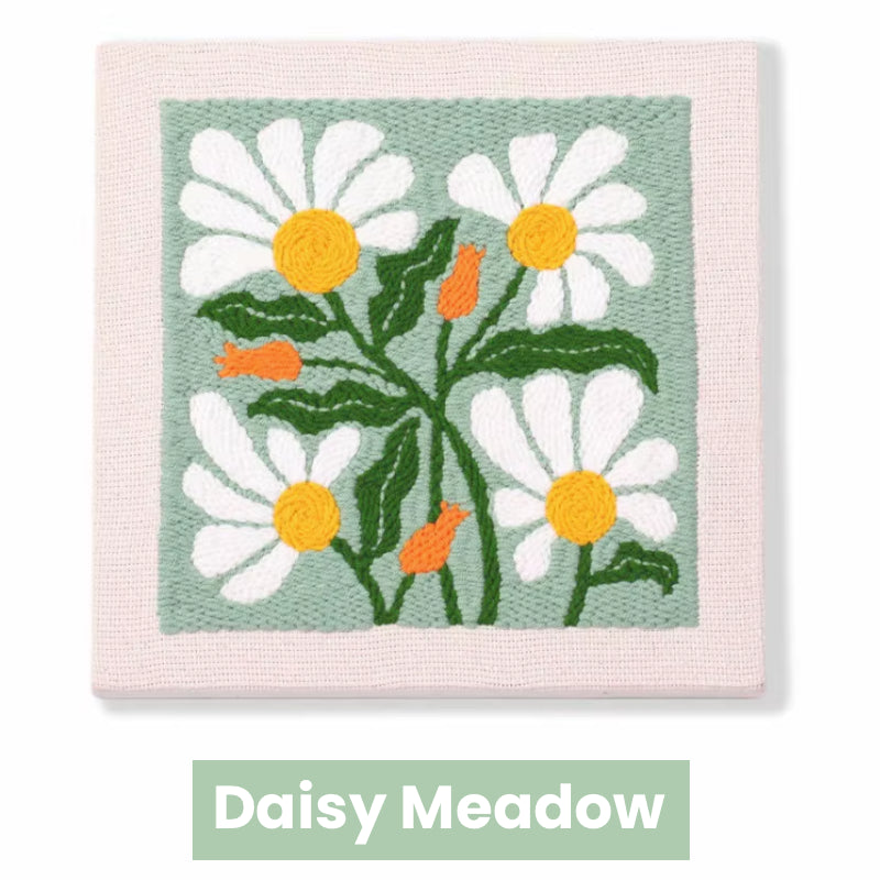 Punch needle kit with Frame